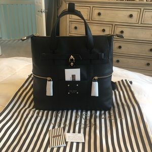 SOLD!! Henri Bendel Leather Jetsetter